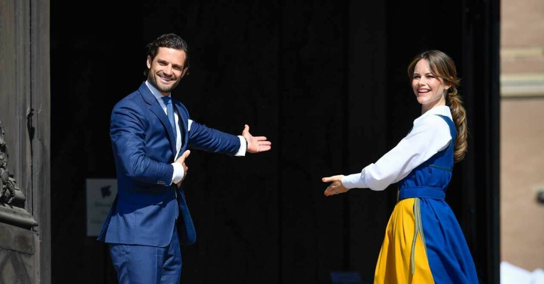 Förra året fick vi se Carl Philip och Sofia på slottet under nationaldagen. hovets besked om prinsessan sofia