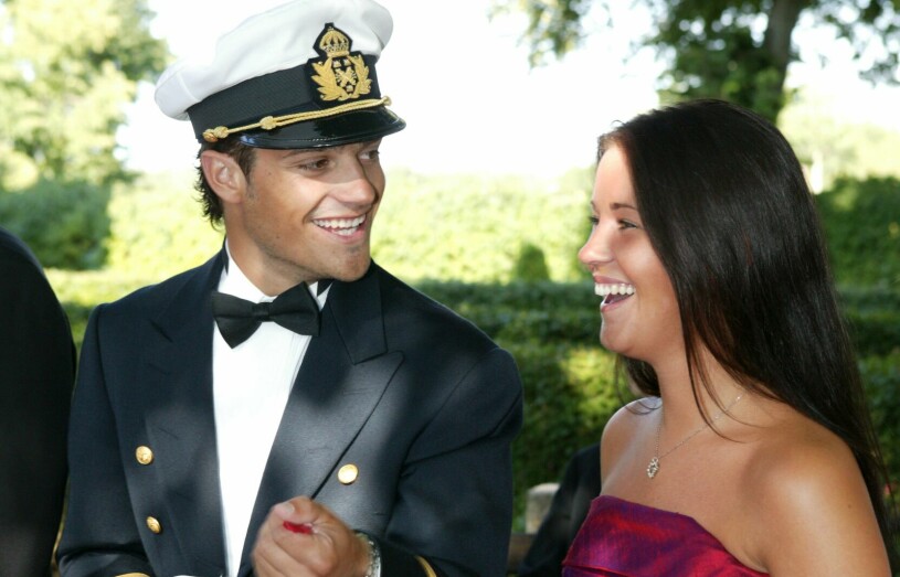 Carl Philip och Emma Pernald 2003.