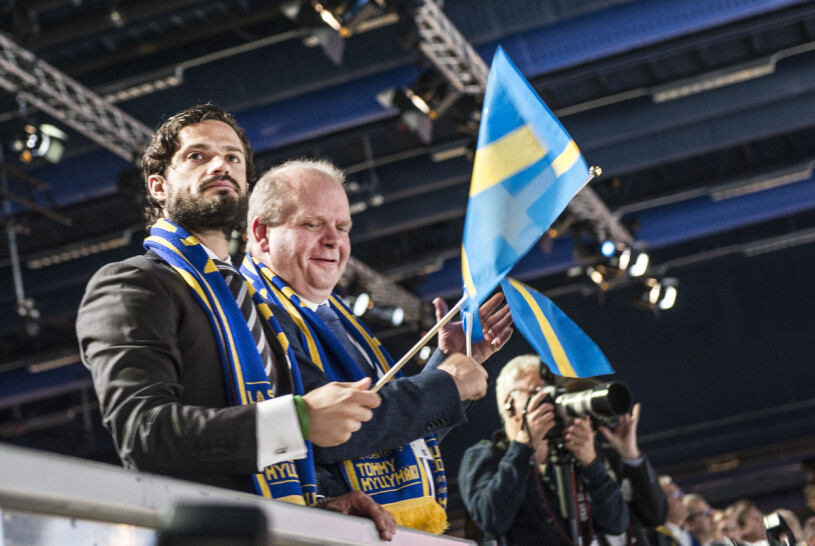 2014 hölls kock-EM i Sverige, och prinsen var på plats för att heja fram Sveriges tävlande Tommy Myllymäki. Prins Carl Philip och landsbygdsminister Eskil Erlandsson på finalen av kock-EM där Sveriges deltagare Tommy Myllymäki tävlade