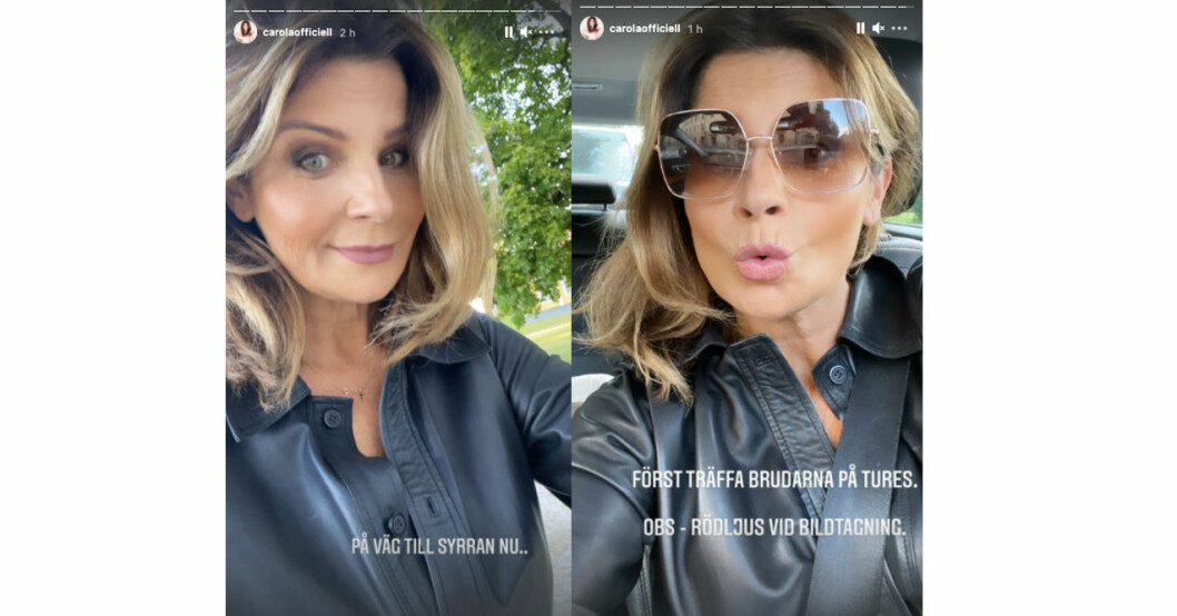 Carola Häggkvist Instagram