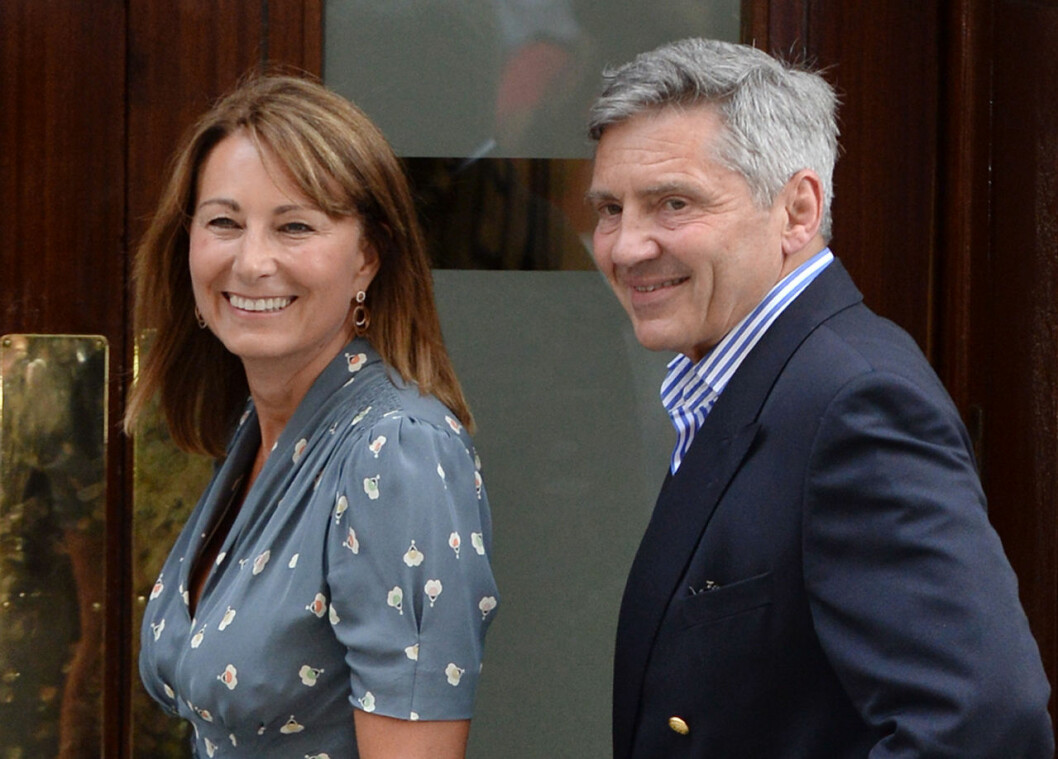 Michael Middleton med sin fru Carole. De är britternas svar på Olle och Ewa Westling! Michael Middleton Carole Middleton