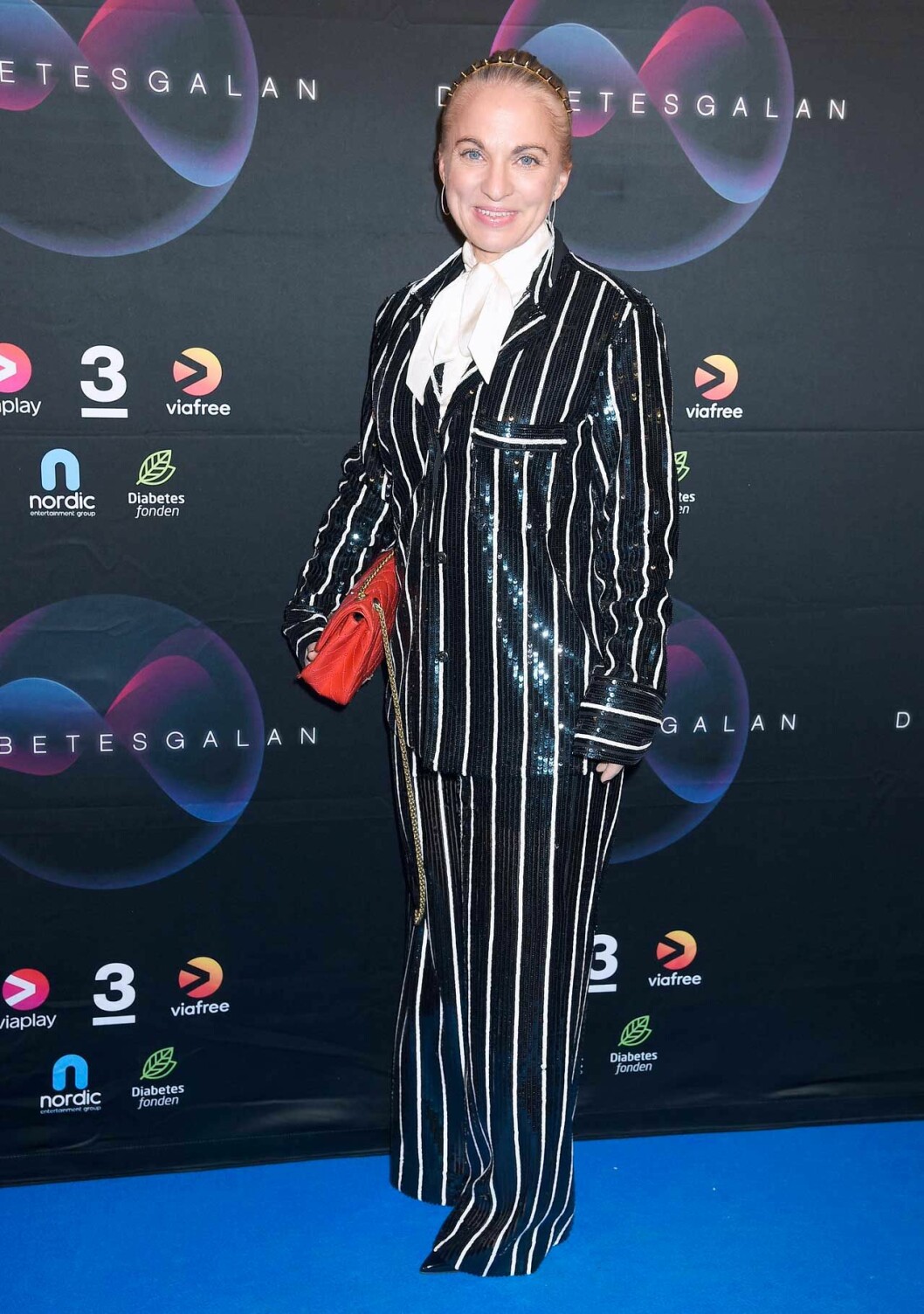 Caroline Dinkelspiel på Diabetesgalan 2019. Caroline Dinkelspiel