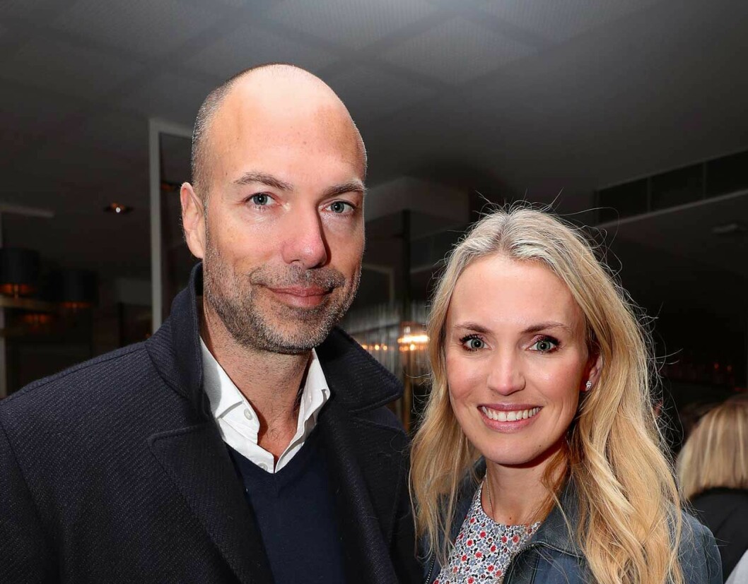 Andrea Brodin med blivande maken Cedric Notz. Andrea Brodin med blivande maken Cedric Notz.