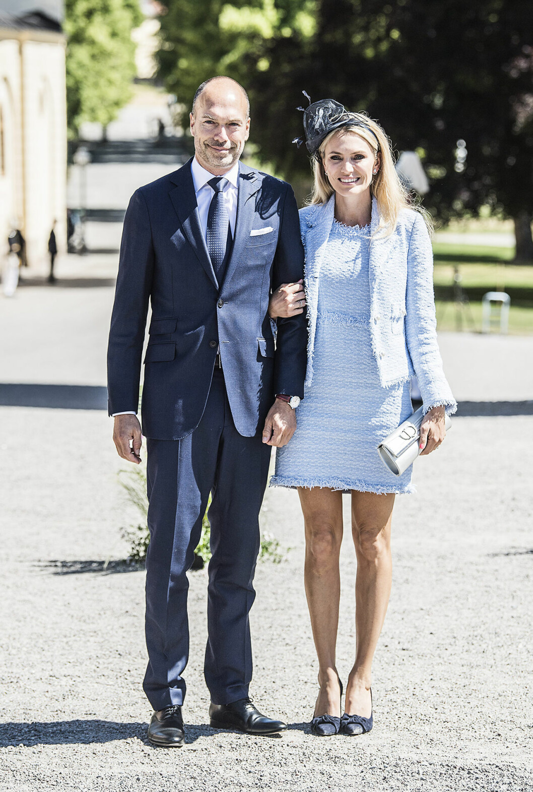 Cedric Notz och Andrea Brodin på prinsessan Adriennes dop. cedric notz andrea brodin andriennes dop