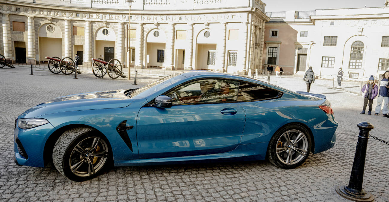 Kungens BMW som han gav sig själv i 75-årspresent 2021.