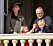 Furstinnan Charlene med sina barn prinsessan Gabriella och prins Jacques av Monaco.
