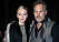 Kevin Costner och furstinnan Charlene som besökte bland annat Versaces visning