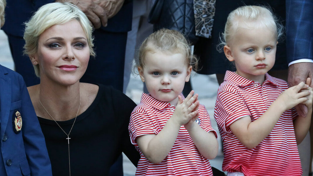 Gabriella är en bestämd liten treåring. Jacques är lugnare, säger pappa Albert.