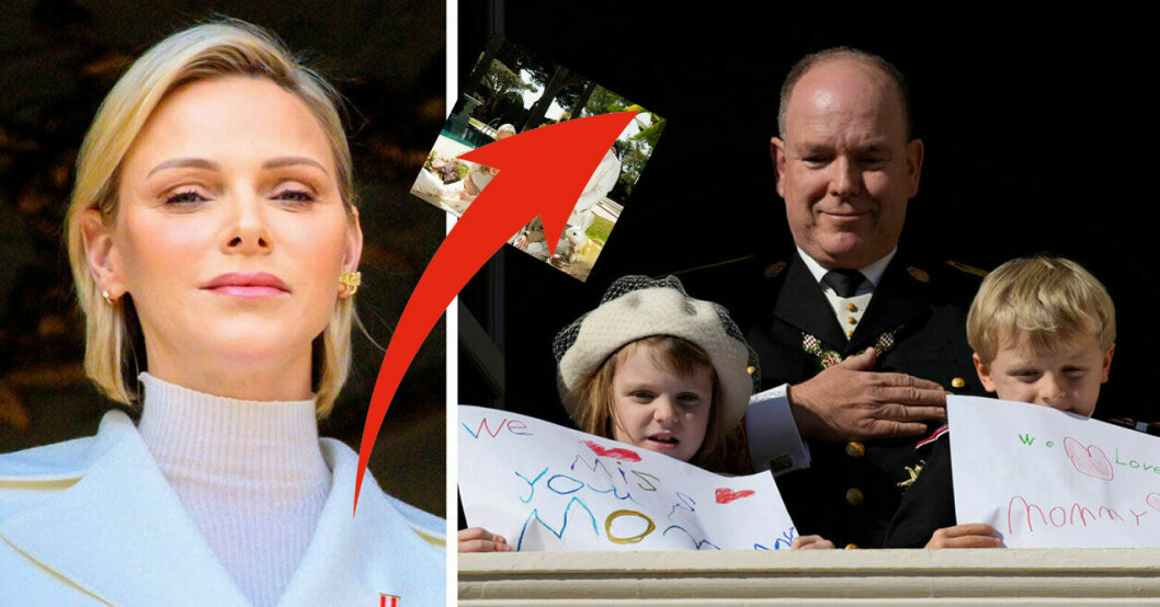 Charlene chockar Monaco med nya bilden på familjen – avslöjar sanningen