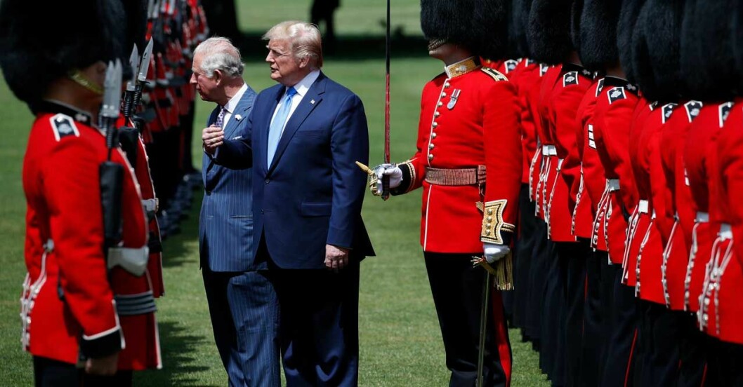 prins Charles Donald Trump