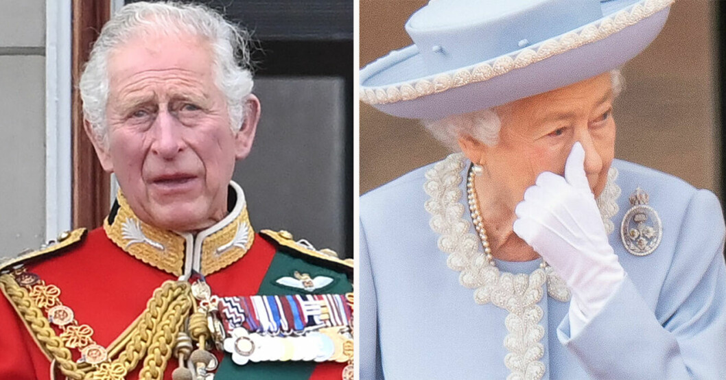 Kung Charles och drottning Elizabeth