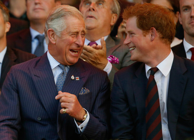 Prins Harry och Charles brukade stå varandra nära, så är inte fallet idag.