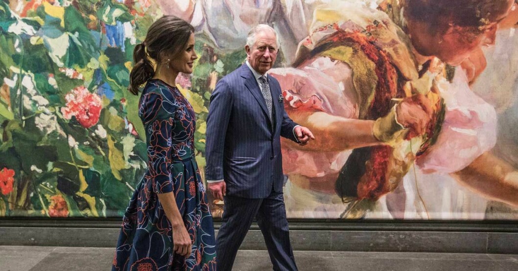 Kunglig kulturkrock när prins Charles träffade drottning Letizia!
