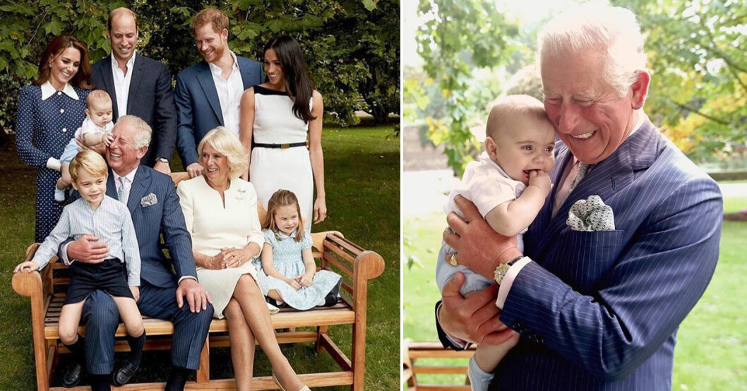Prins Charles med familj.