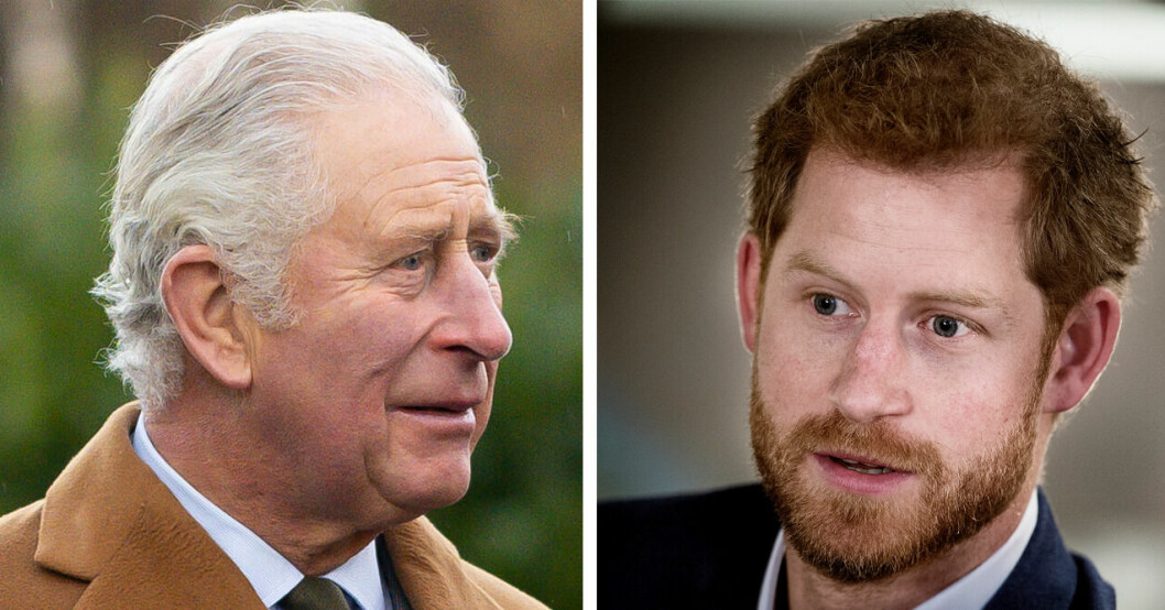 Prins Charles och prins Harry har inte pratat på åtta månader.