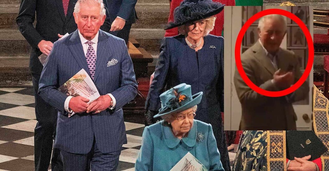 Prins Charles skymtade förbi på Instagram. Prins Charles skymtade förbi på Instagram.