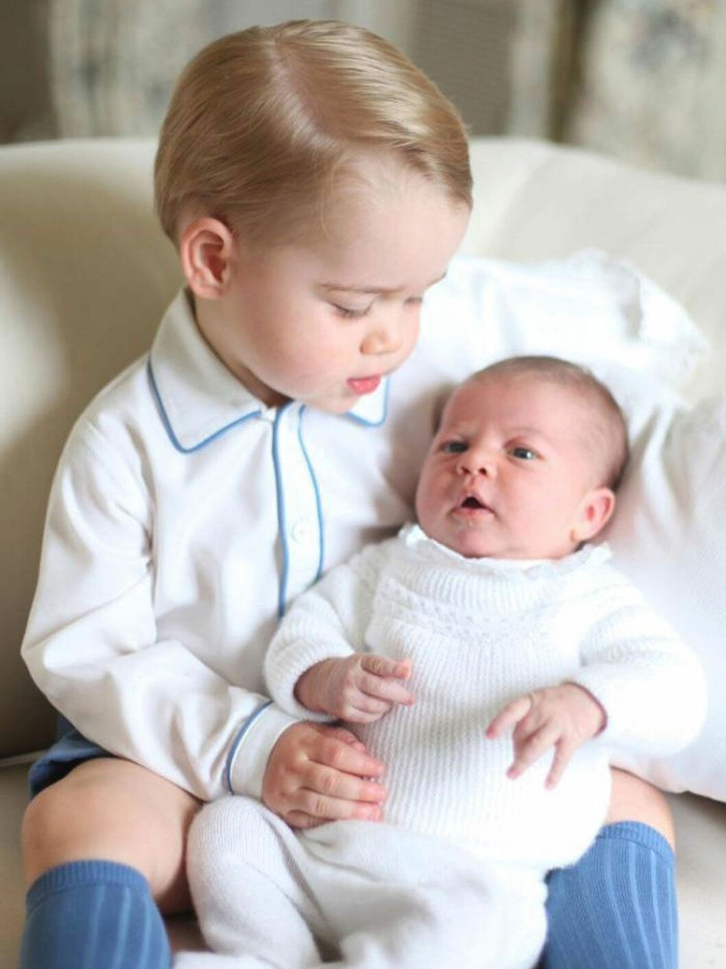 George och prinsessan Charlotte