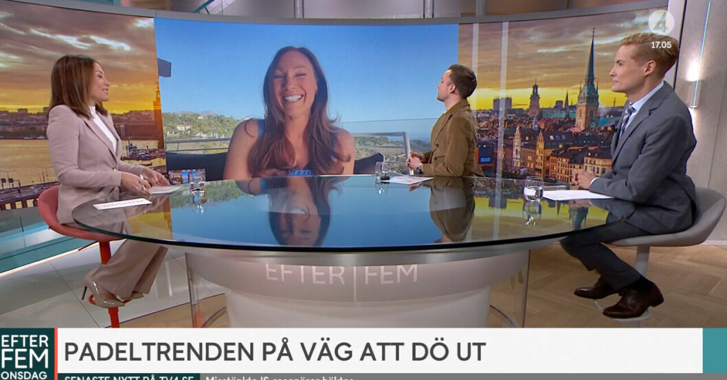 Charlotte gästade Efter fem! Charlotte Perrelli gästar Efter fem i TV4 2022