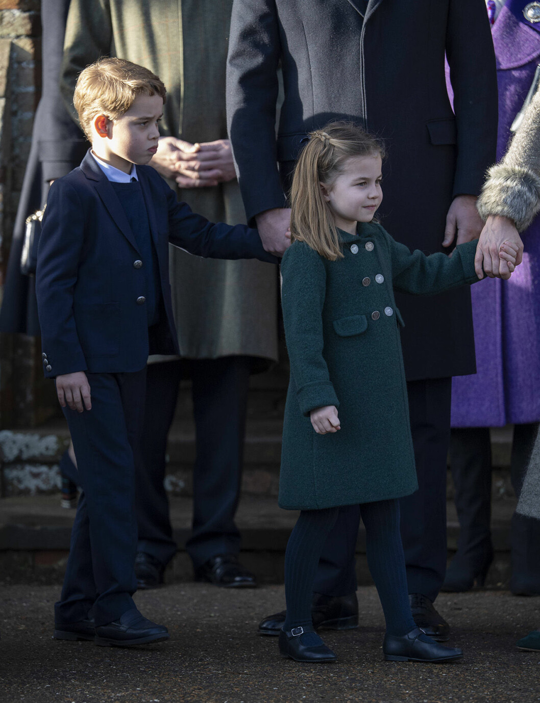 Så fina syskon! Charlotte och George