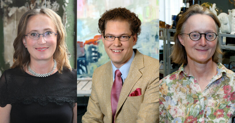 Charlotte Strömstedt, Greger Sundin och Charlotte Widenfeldt.