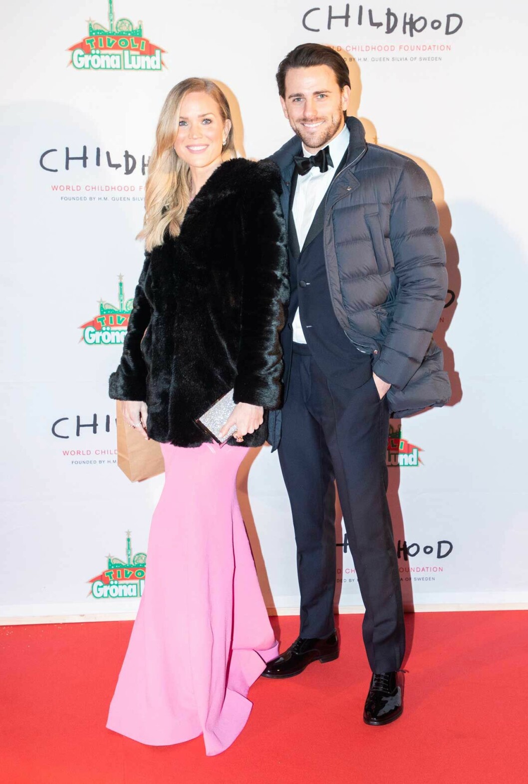 Programledaren Marie Serneholt med pojkvännen Fredric Palmqvist. prinsessan madeleine childhood