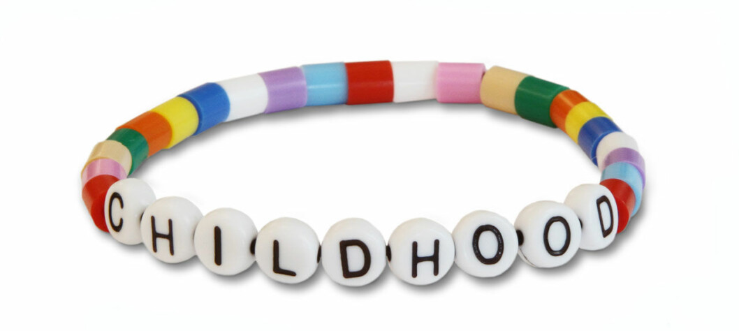Childhood-armbandet är en klassiker för alla vuxna. Och nu kommer barnrättsplåstret för alla barn! Childhood-armbandet.