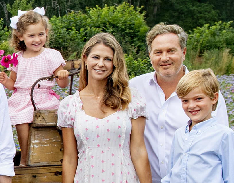 Chris har stenkoll på alla barnsjukdomar som lurar. Prinsessan Madeleine Chris O’Neill Prinsessan Adrienne Prins Nicolas