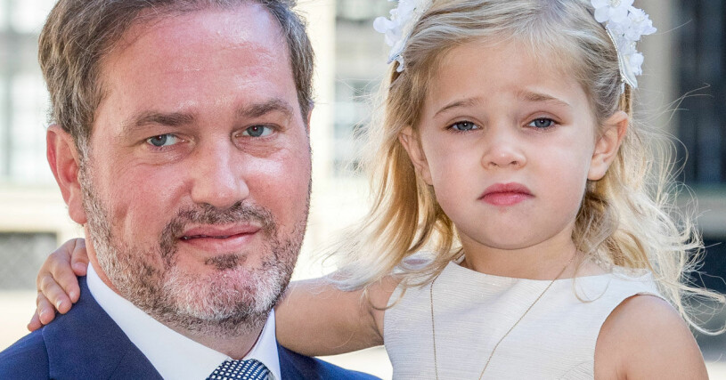 Leonore med sin fina pappa Chris . chris o'neill prinsessan leonore