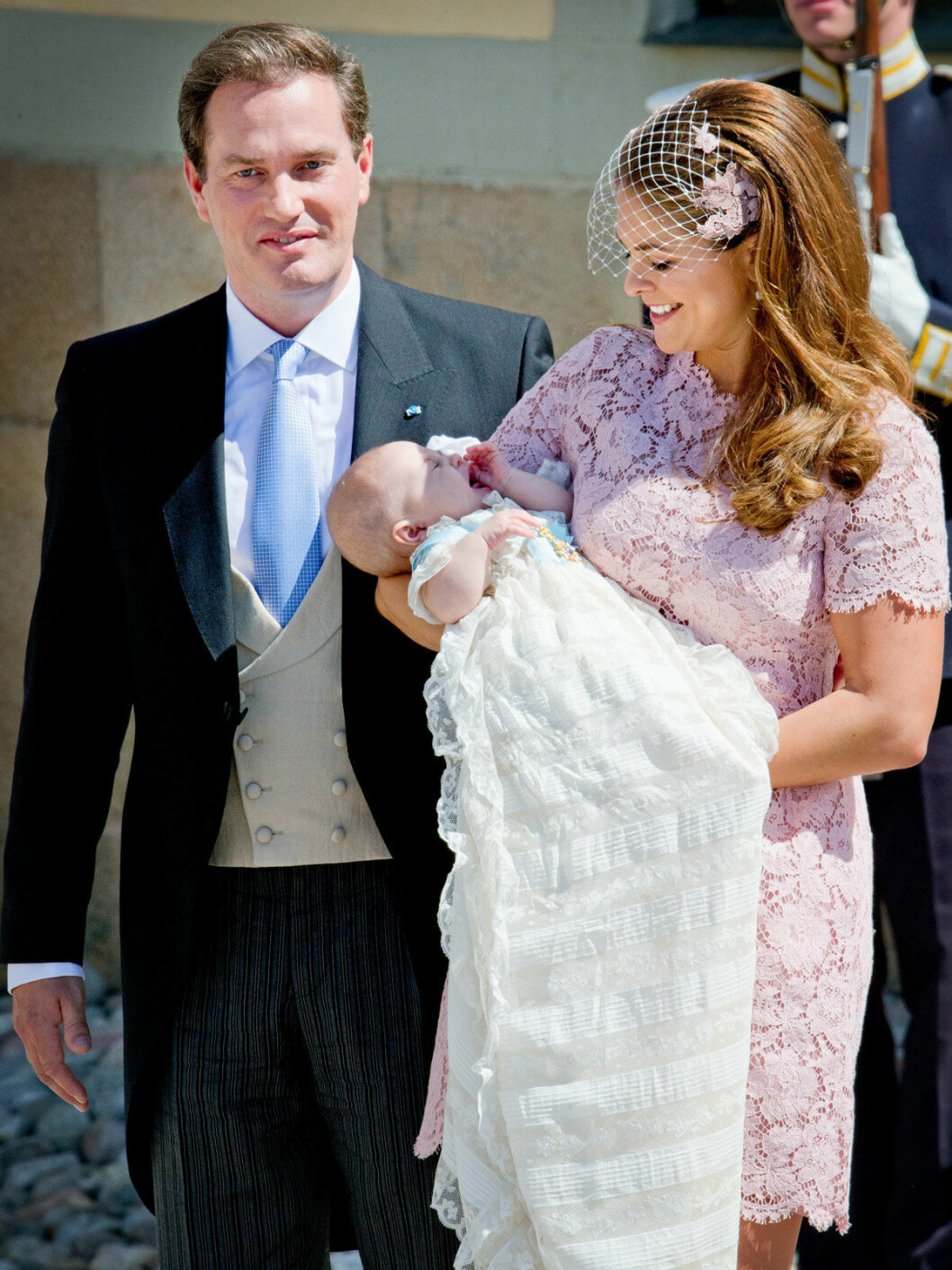 Prinsessan Adrienne kommer att döpas samma dag som storasyster Leonore. Leonores dop.