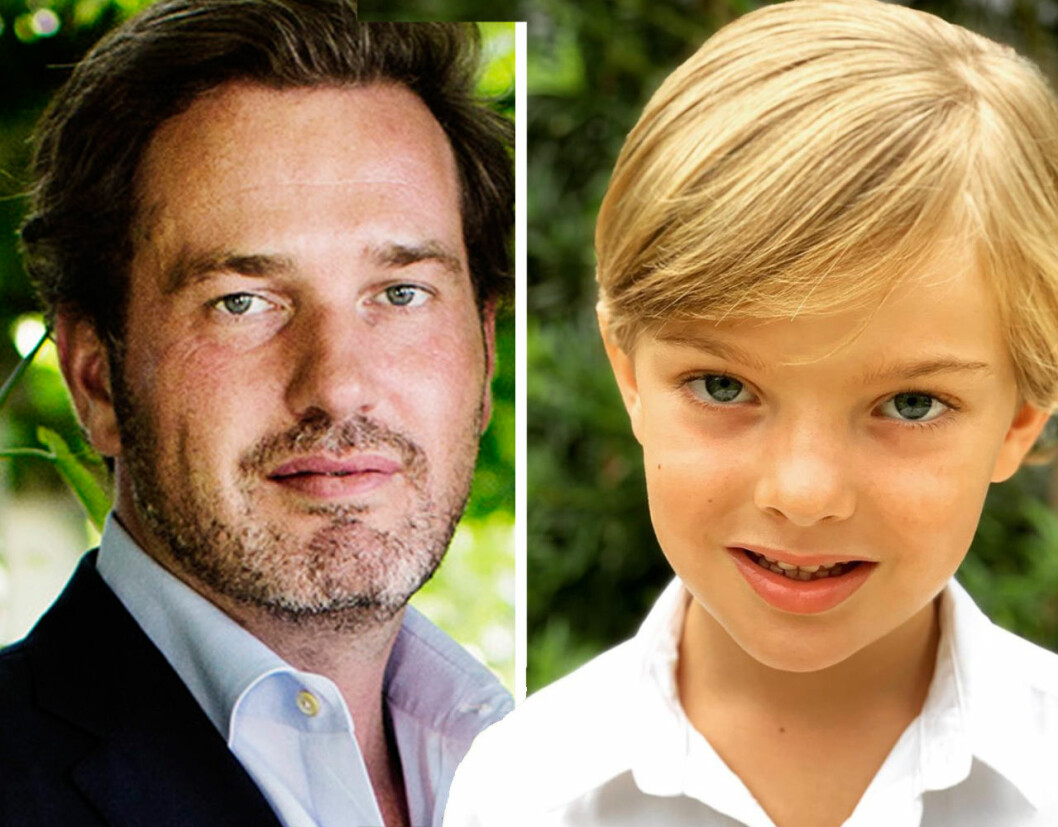 Lika som bär? Prins Nicolas och hans pappa Chris O’Neill.