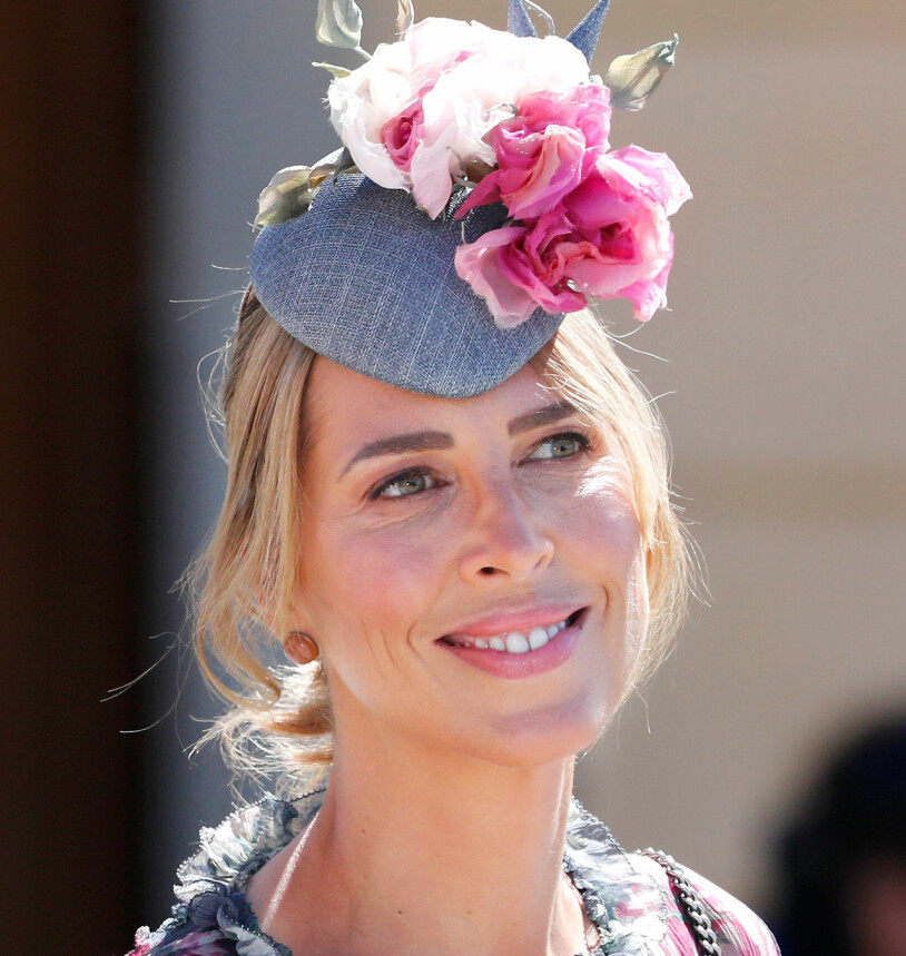Tatjana d’Abo, influgen från England för prinsessan Adriennes dop.. Chris O’Neill syster Tatjana d'Abo