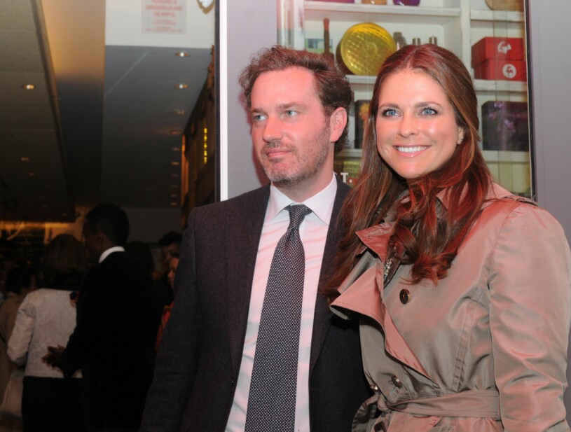 Chris och Madeleine i New York. Chris och Madeleine