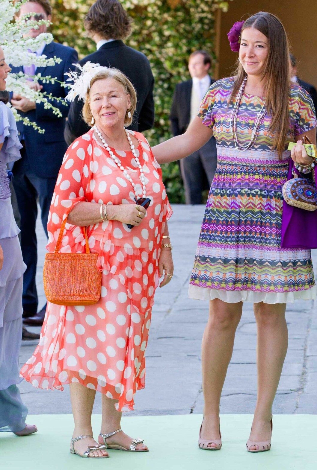Prinsessan Christina av Nederländerna var synskadad sedan födseln. Här med dottern Juliana.