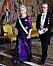Prinsessan Christina i Karl Johan-diademet under kungens Nobelmiddag 2018. 