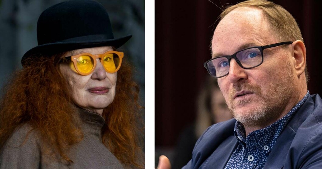 Claire Wikholm och Morgan Alling – ska ni aldrig bli vänner? Claire Wikholm och Morgan Alling