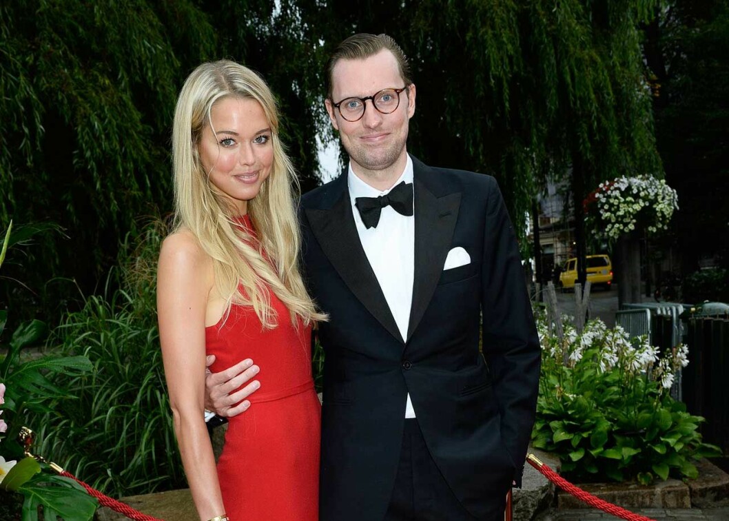 Nils Tham och och hans förra fru Clara Hallencreutz. Nils Tham och Clara Hallencreutz.