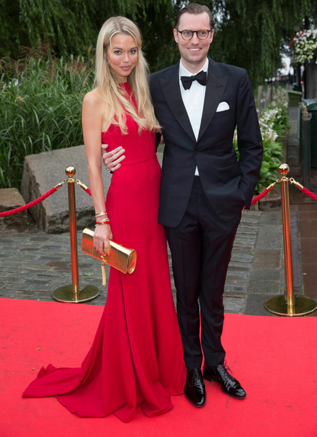 Clara Hallencreutz med exmaken och H&M-miljardären Nils Tham. Clara Hallencreutz med exmaken och H&M-miljardären Nils Tham.