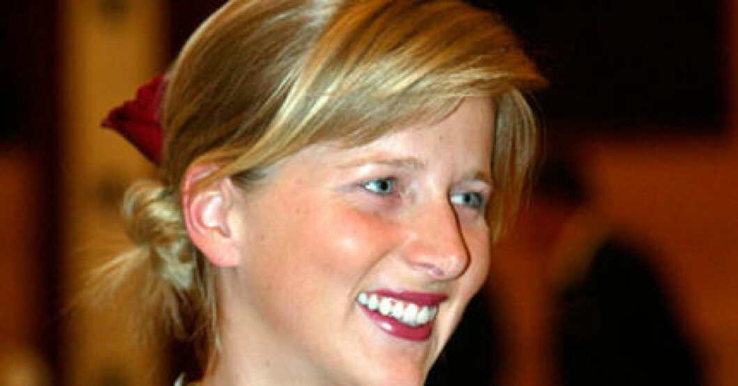 Cristina Stenbeck väntar tvillingar. Cristina Stenbeck väntar tvillingar.