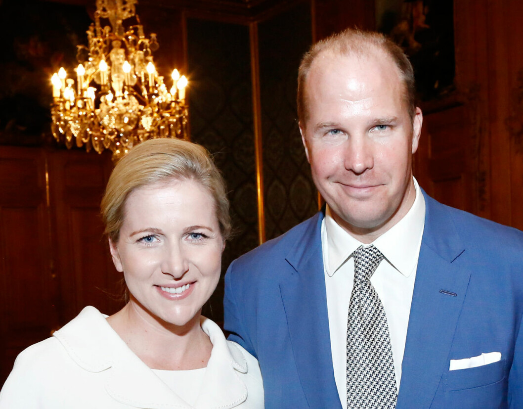 Jan Stenbecks dotter Cristina med sin man Alexander Fitzgibbons. De har varit gifta i 15 år och har fyra döttrar och en son. Cristina Stenbeck med sin man Alexander Fitzgibbons