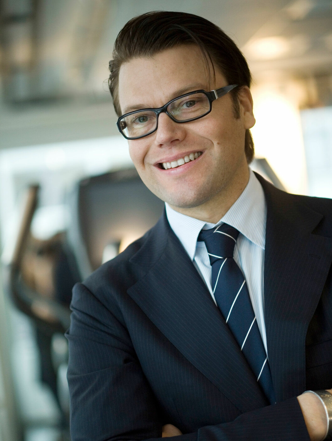 Daniel Westling på den tiden han var gymägare och entreprenör. Daniel Westling på den tiden han var gymägare och entreprenör.