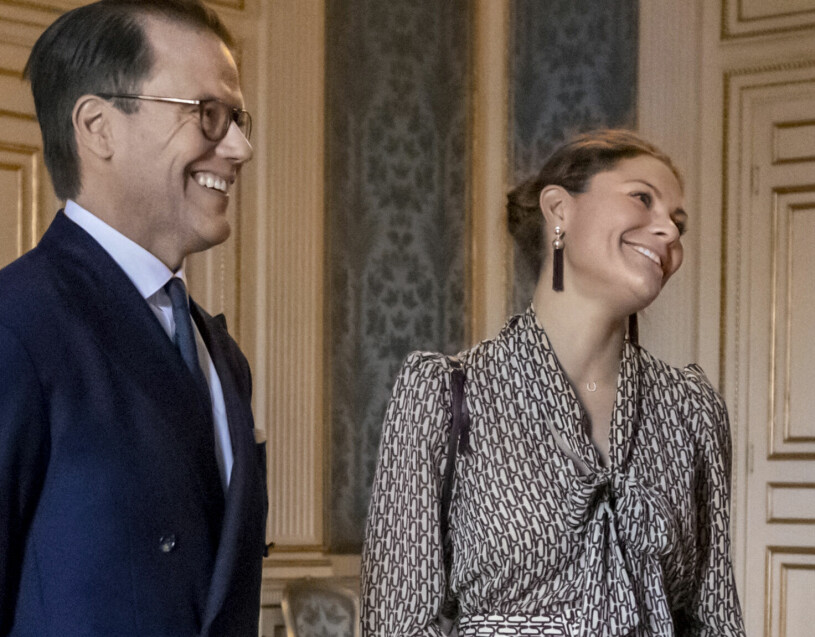 Det kungliga värdparet. Kronprinsessan Victoria Prins Daniel