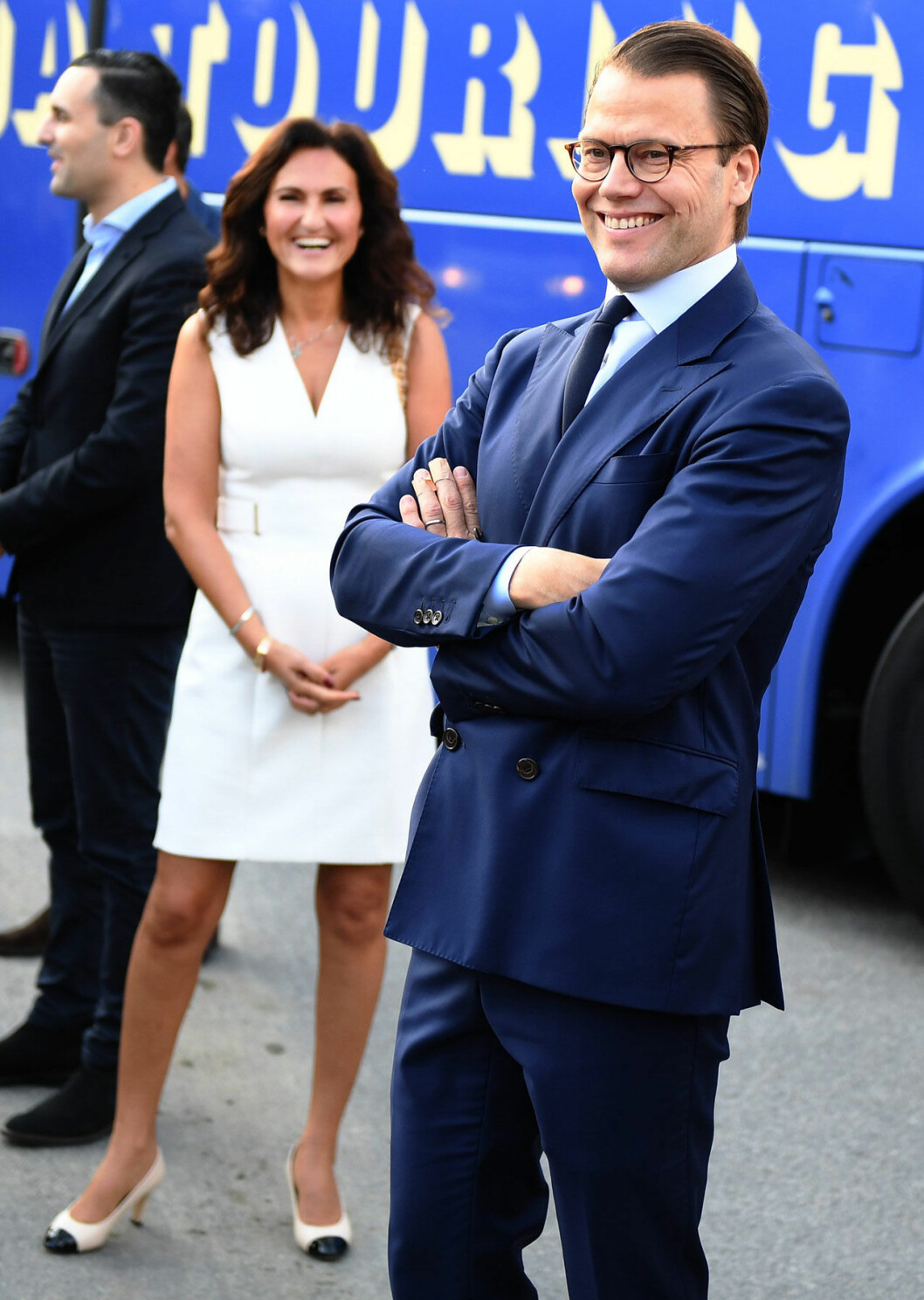 I dag är Gunilla von Platen en av de entreprenörer som reser runt med prins Daniel i hans Fellowship för att inspirera unga till att starta egen business. Prins Daniel, till vänster Gunilla von Platen.