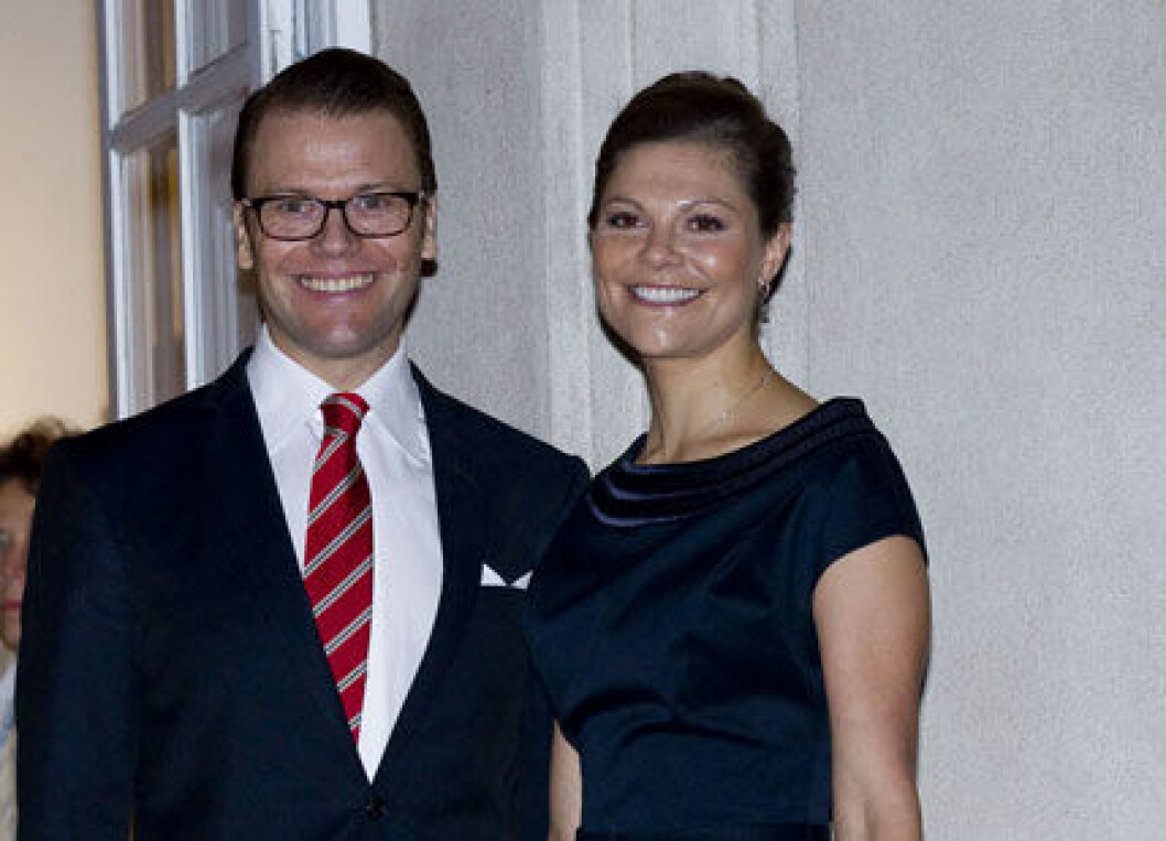 Kronprinsessan Victoria och prins Daniel i Paris. Kronprinsessan Victoria och prins Daniel i Paris.