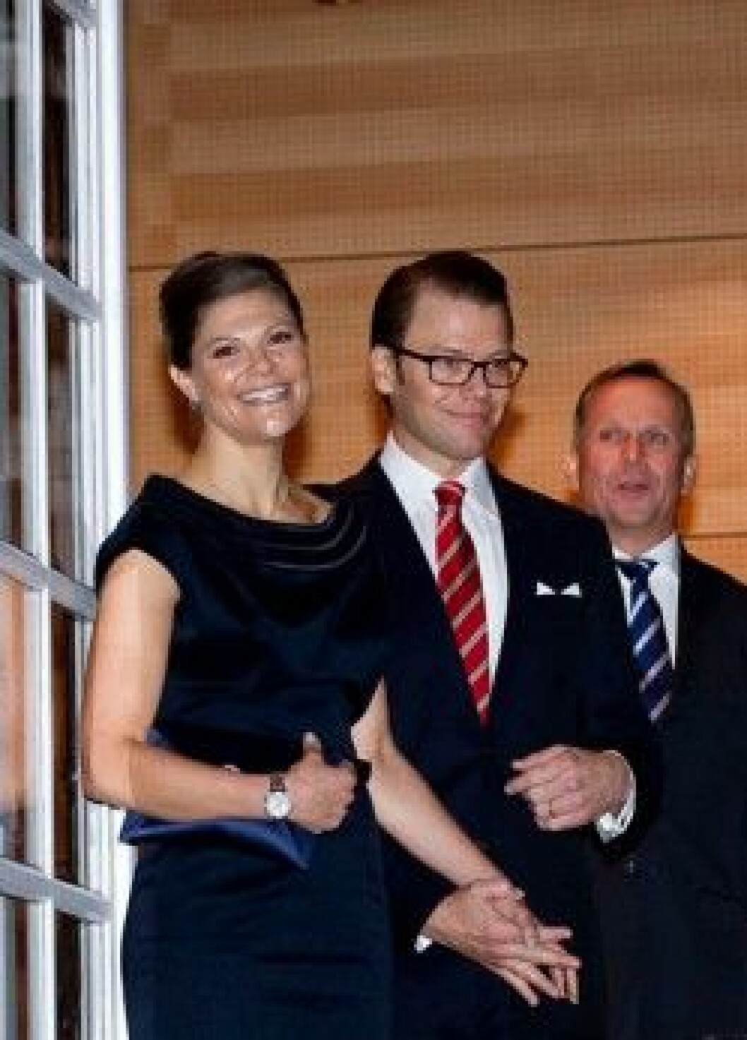 Kronprinsessparet strålade av lycka. Kronprinsessparet strålade av lycka.