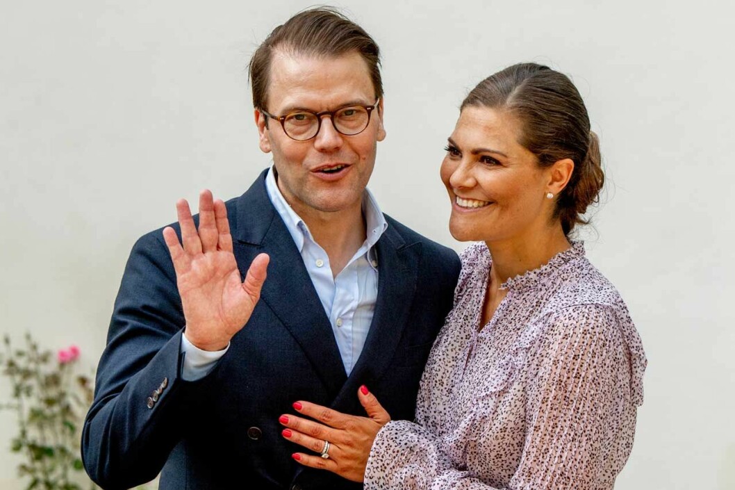 Daniel och Victoria. Daniel och Victoria.