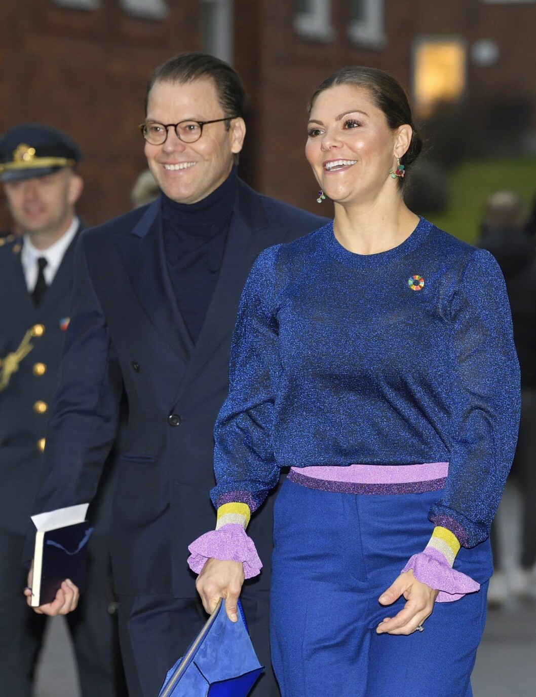Paret strålade ikapp! Victoria och Daniel