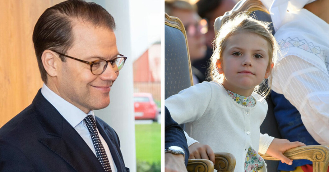 Prins Daniel är världens bäste pappa! Prins Daniel och prinsessan Estelle