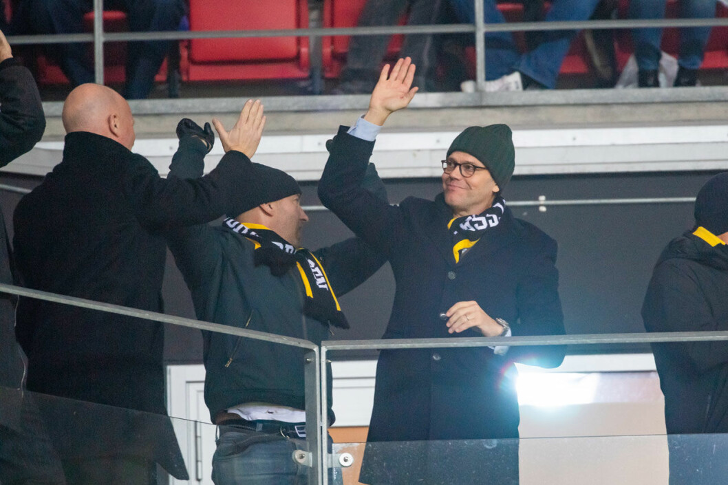 Daniel hejar på AIK