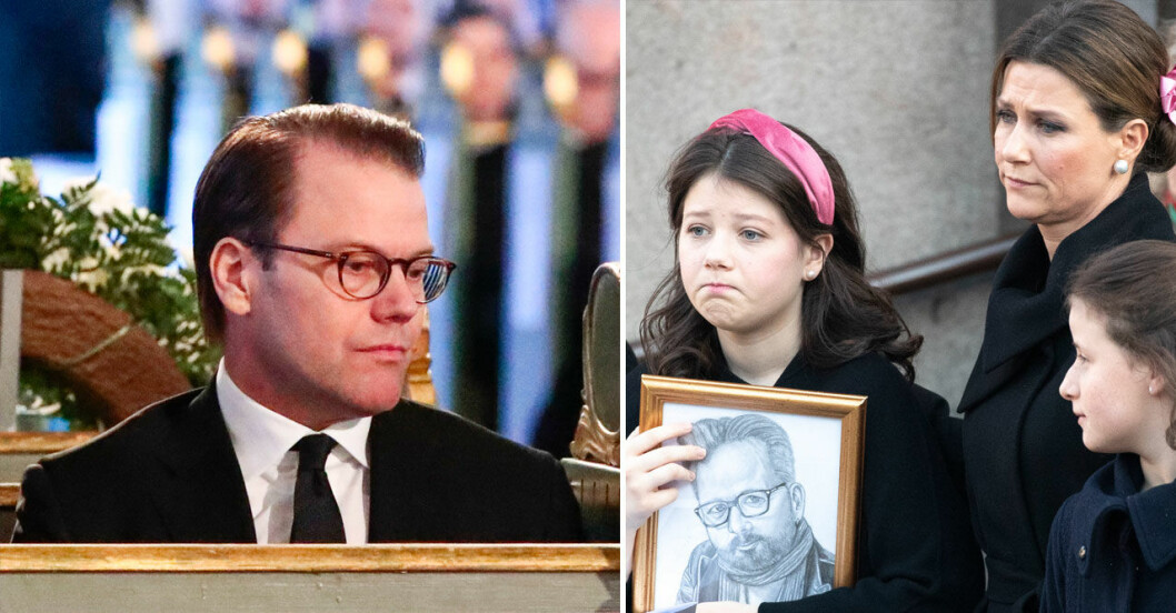 Maud Angelicas tal för Ari locka fram tårar hos prins Daniel. Maud Angelicas tal för Ari locka fram tårar hos prins Daniel.