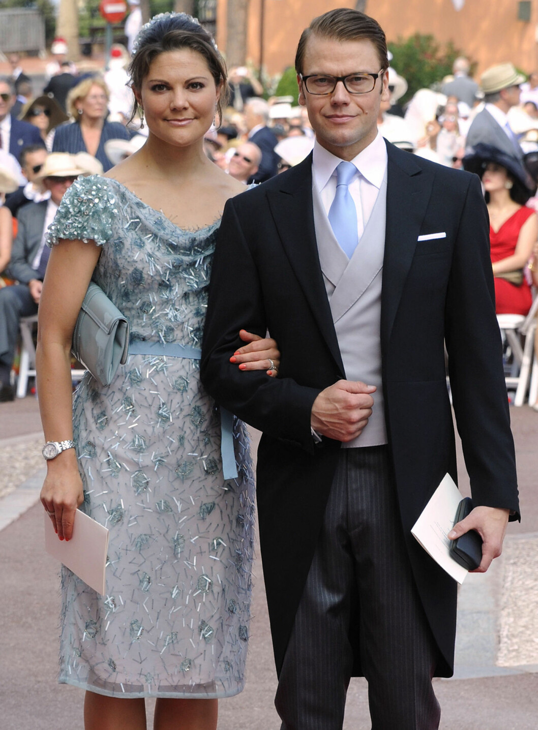 Kronprinsessparet på Alberts och Charlenes bröllop, år 2011. victoria daniel 2011
